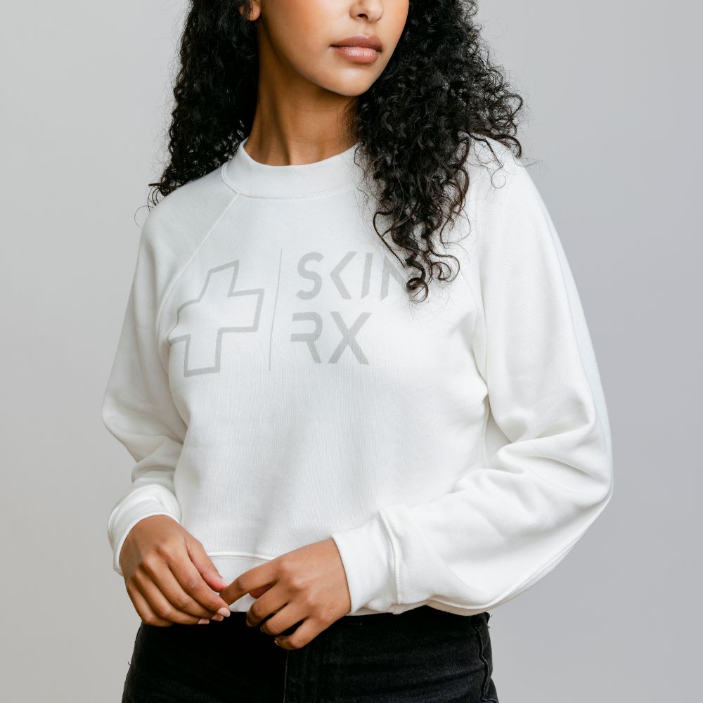 Cream Raglan Pullover Fleece